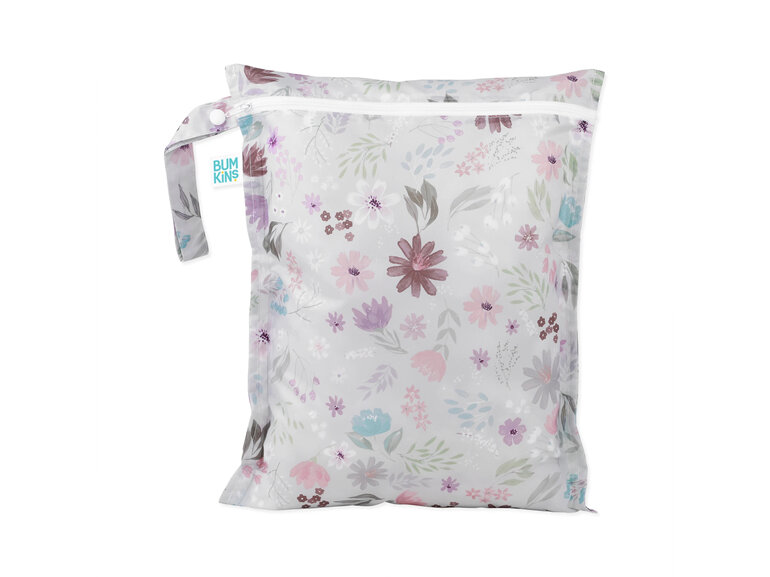 Bumkins Wet Bag Floral  baby nappy togs