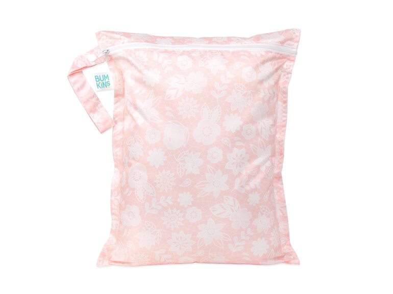 Bumkins Wet Bag Lace nappy baby