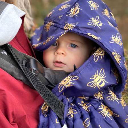BundleBean BabyWearing Fleece-Lined Cover