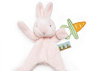 Bunnies By The Bay Wee Silly Buddy Blossom Bunny Pacifier Holder Twin Pack
