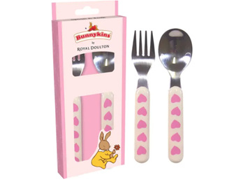 Bunnykins Spoon & Fork Set Sweetheart
