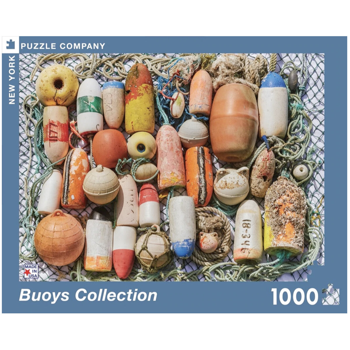 Buoys Collection 1000 Piece Puzzle - New York Puzzle Company