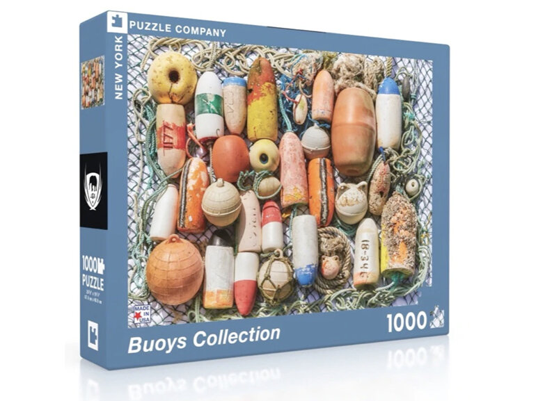 Buoys Collection 1000 Piece Puzzle New York Puzzle Company