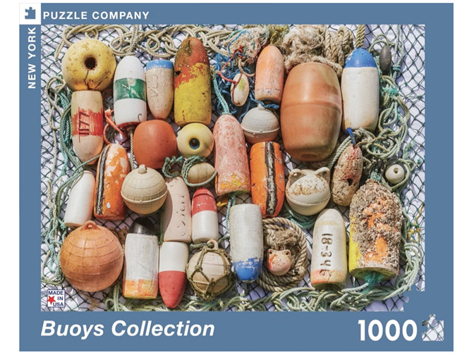 Buoys Collection 1000 Piece Puzzle - New York Puzzle Company
