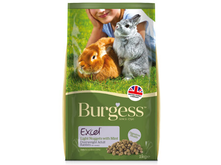 Burgess Excel Rabbit Overweight 2kg