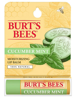 Burt's Bees Cucumber Mint Moisturising Lip Balm