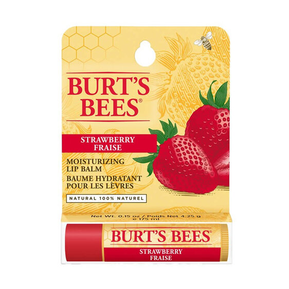 Burt's Bees Strawberry Moisturising Lip Balm