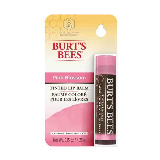 BURTS Bees Tinted L/Balm Pink Blos.