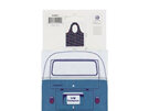 BUSB22 VW T1 Bus Foldable Shopper Bag Parade Blue