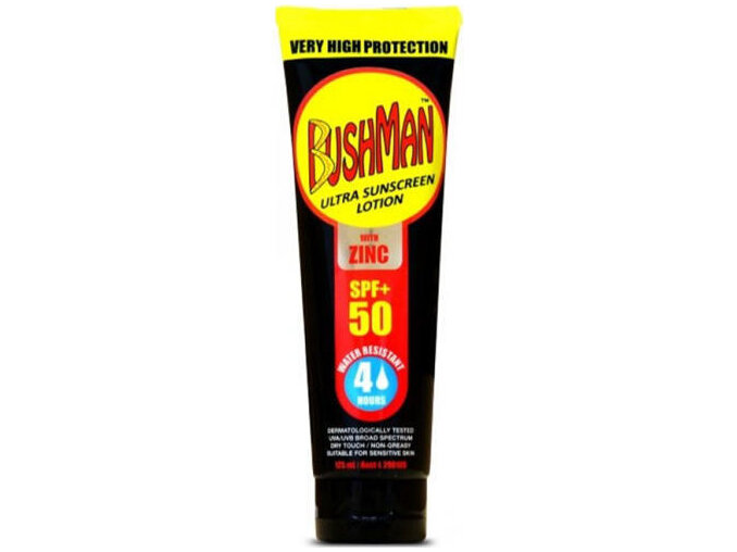 BUSHMAN SUNSCREEN SPF50+ AND ZINC 125G