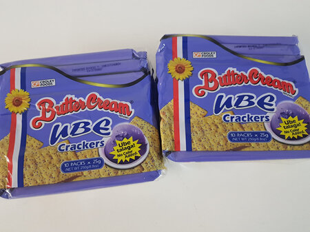 Buttercream Crackers - Ube Flavour