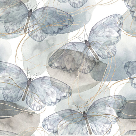 Butterflies Mint Tissue Paper