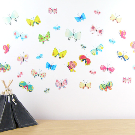 Butterflies wall decal