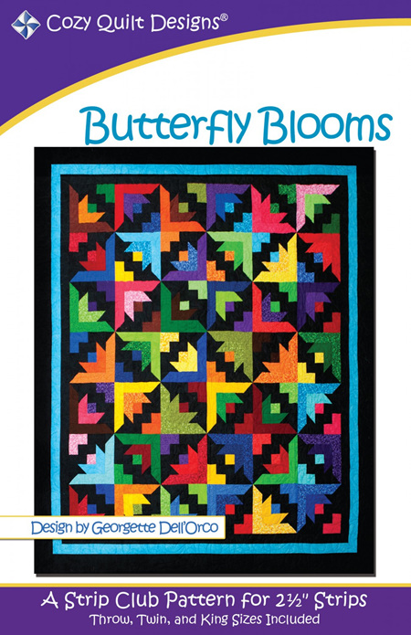 Butterfly Blooms Quilt from Cozy Quilt Designs
