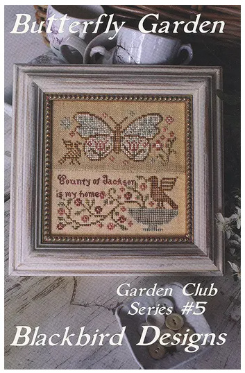 Butterfly Garden Garden Club Series #5 by Blackbird Designs