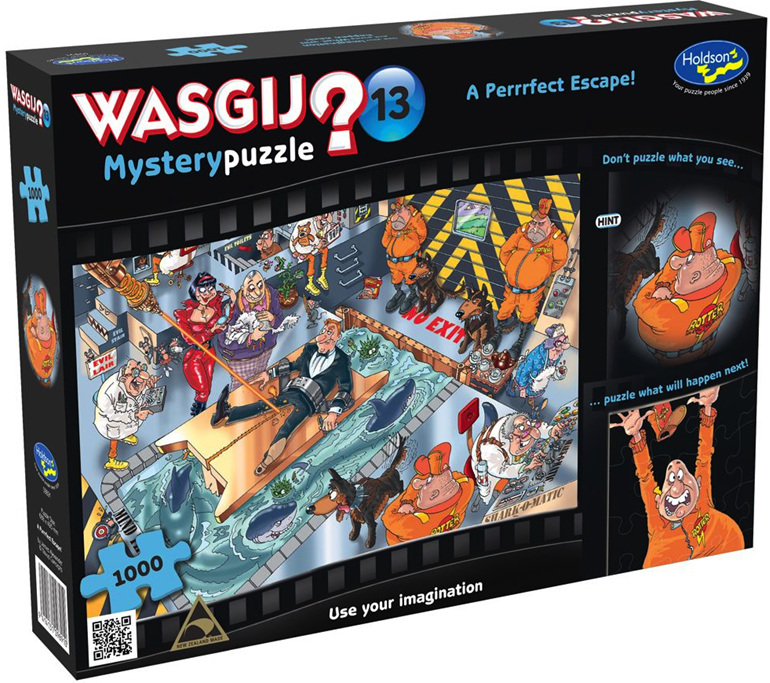 Buy Holdson Wasjig 1000 piece puzzle A Perrrfect Escape at www.puzzlesnz.co.nz