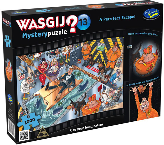 Buy Holdson Wasjig 1000 piece puzzle A Perrrfect Escape at www.puzzlesnz.co.nz