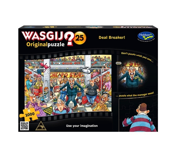 Buy Holdson Wasjig 1000 piece puzzle Deal Breaker at www.puzzlesnz.co.nz