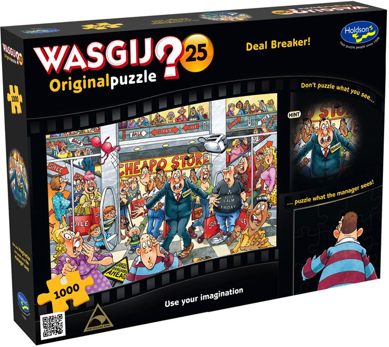 Buy Holdson Wasjig 1000 piece puzzle Deal Breaker at www.puzzlesnz.co.nz