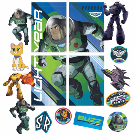 Buzz Lightyear scene setters and props