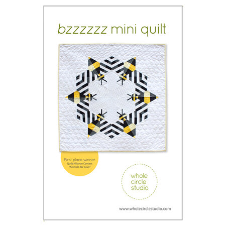 Bzzzzzz mini quilt pattern