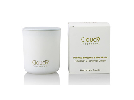 C9 MIMOSA BLOSSOM & MAND CANDLE