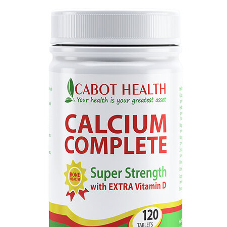 Cabot Health Calcium Complete with Vitamin D, 120 Tablets