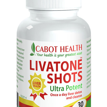Cabot Health Livatone Shots 30 Tablets