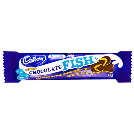 Cadbury chocolate fish 42 x 20g fish