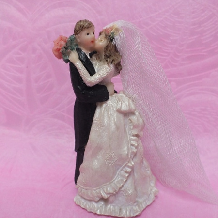 Cake Decoration Bride & Groom 0602