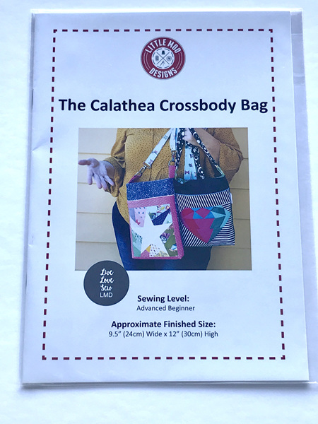 Calathea Crossbody Bag Pattern