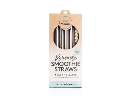 CaliWoods Smoothie Straw Pack