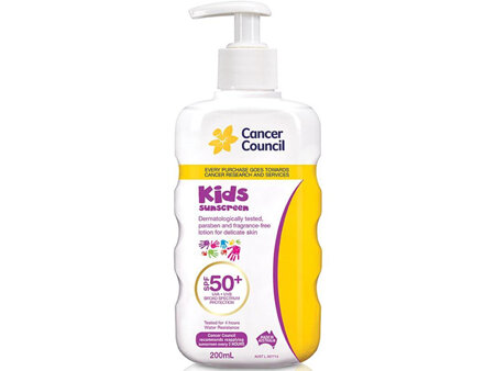 Cancer Council Kids Sunscreen Pump SPF50+ 200mL