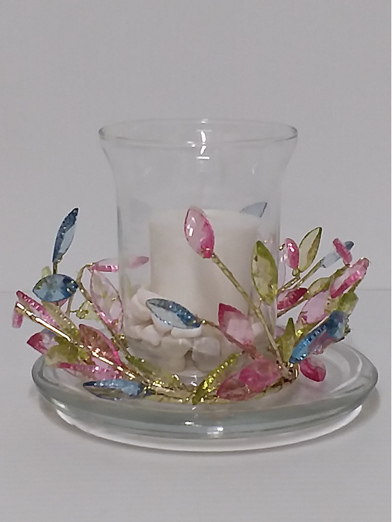 #candle#livinglight#brightleaf#votive#candle#plate#ring