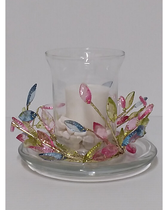 #candle#livinglight#brightleaf#votive#candle#plate#ring
