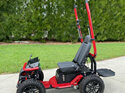 Candy Red Terrainhopper 4ZS - Second Hand Off Road Wheelchair