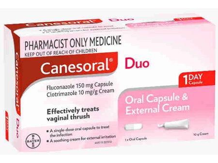 Canesoral Duo Cap & Anti-Fungal Cr