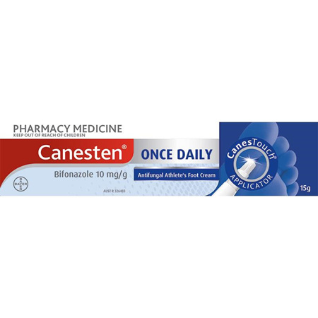 Canesten Once Daily Anti-fungal Athlete's Foot Cream with Applicator 15G