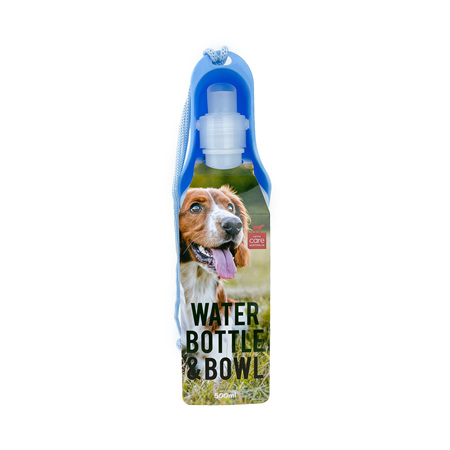 Canine Care Water Bottle with Bowl