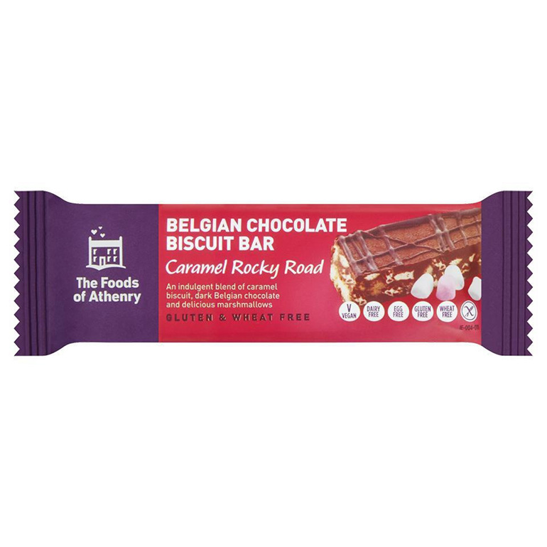 Caramel Rocky Road Chocolate Biscuit Bar