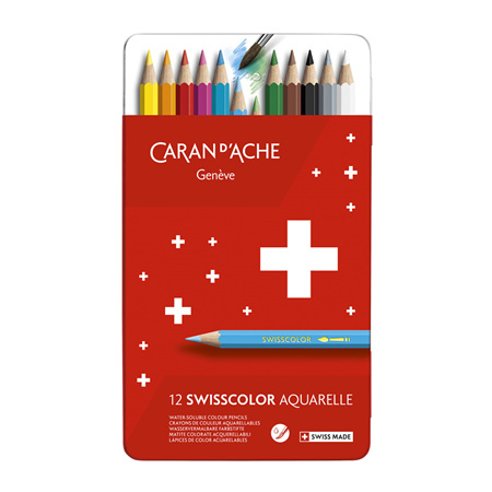 Caran d'Ache Red Line Water Soluble Pencils