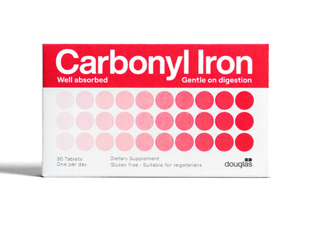 Carbonyl Iron 18mg 30 Tablets