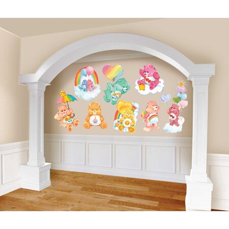 Care Bears party cutouts