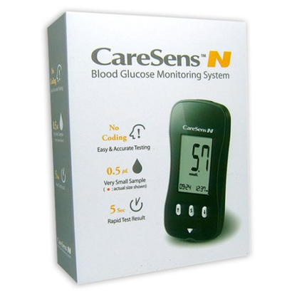 Caresens n blood glucose monitoring system