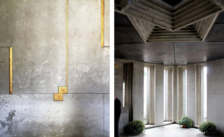 Carlo Scarpa architecture that inspired our Scarpa men's jewellery ring design