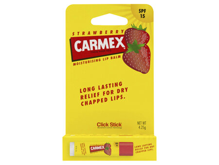 Carmex Click Stick Strawberry SPF15 4.25g