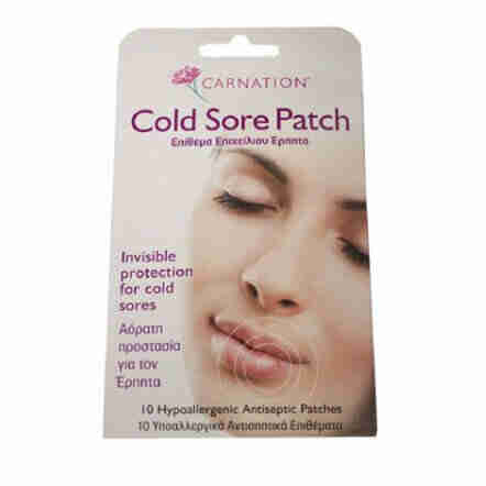 CARNATION Cold Sore Patch 10pk