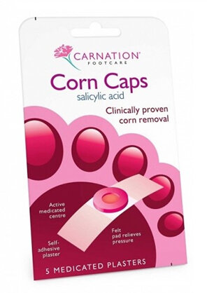 Carnation Corn Caps Medicated Plasters 5