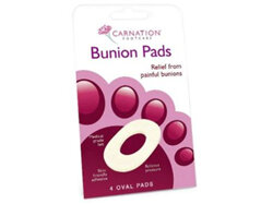CARNATION Foot Bunion Ring Oval 4pk