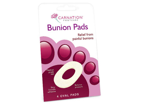 Carnation Oval Bunion Pads - 4pk